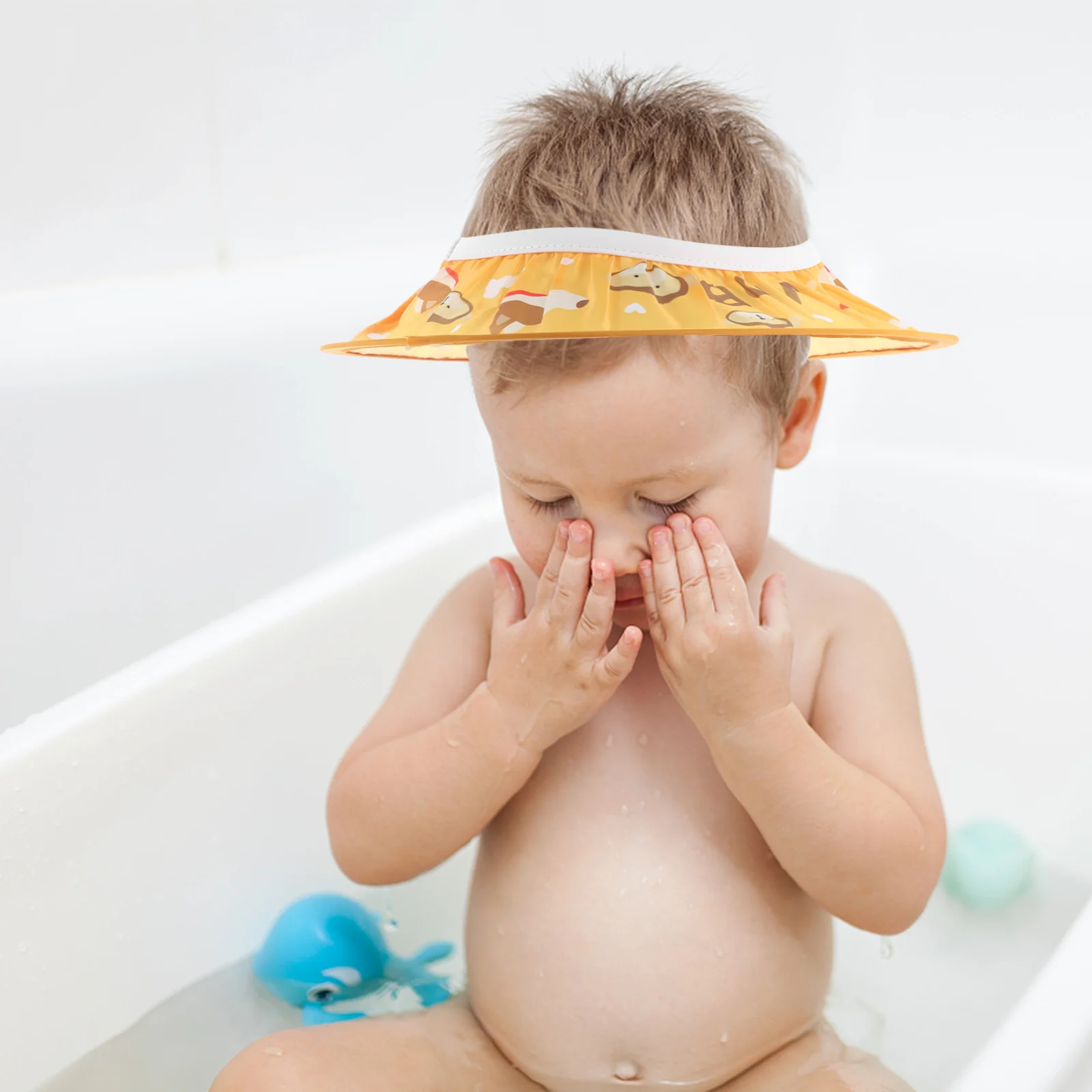 Bonnet de shampoing pour enfants, bonnet de douche, version dessin animé, bain, voyage TarLII