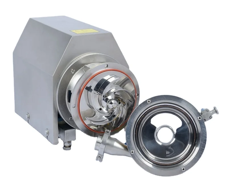 

stainless steel centrifugal pump open impeller mirror polish SS304 material centrifugal pump