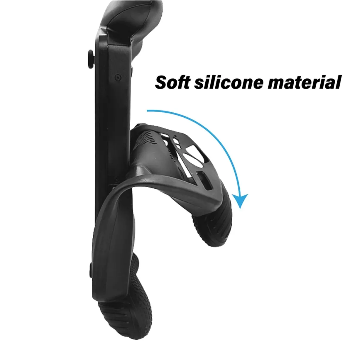 A48U Silicone Protective Case Fall Protection Ergonomic Handle Grip Shell Soft Cover for Ally X / Ally