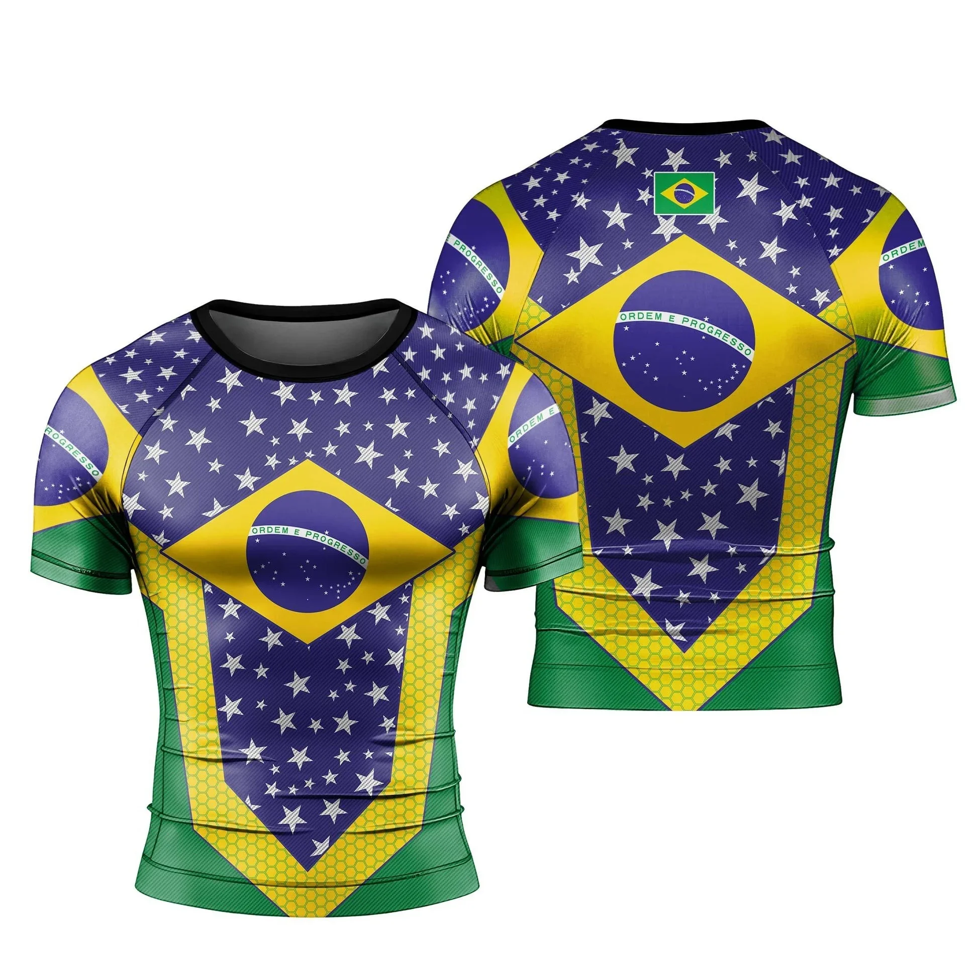 2026 Herren Brazilian Jiu-Jitsu T-Shirt für Kampfsportarten, Kinder-T-Shirt für Fitness und Sport, Herren Schnelltrocknendes Sportshirt – Detail 4