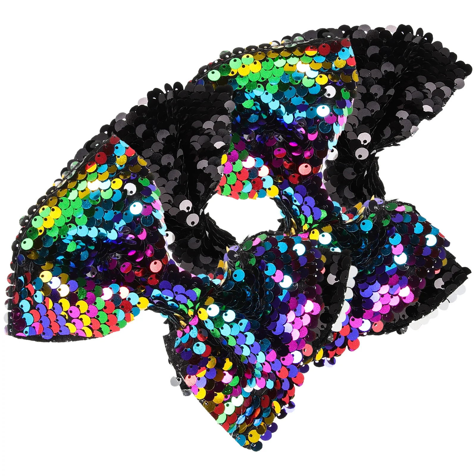 

4Pcs Girls Hair Bows Sequin Bow Clip Reversible Beads Cute Little Girl Hair Accessories for Parties Everyday Glamour Style