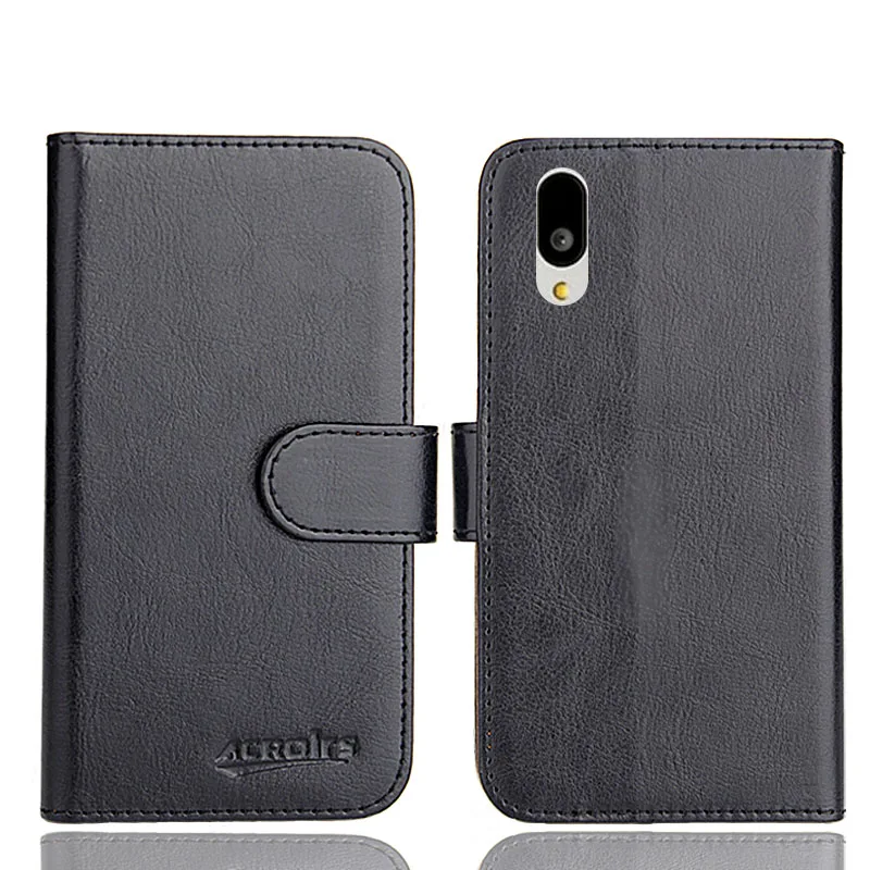 For Sharp Basio Active2 Case 5.7" 6 Colors Flip Ultra-thin Fashion Customize Soft Leather Exclusive Phone Crazy Horse Cover