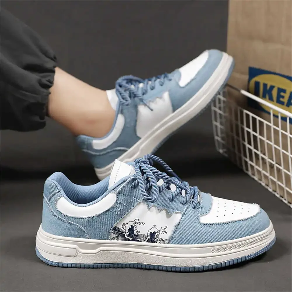 Special Size White Shoes 48 Size Running Sneakers For Men Blue Summer Walk Sports Foot-wear Luxus Second Hand Runner