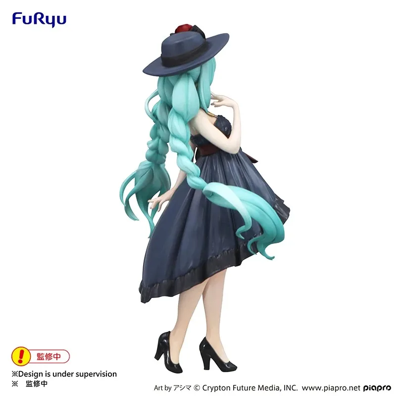 Auf Lager original 19cm Anime Figur Furyu Vocaloid Hatsune Miku Action figur Tischplatte Ornament Modell Spielzeug Geschenke