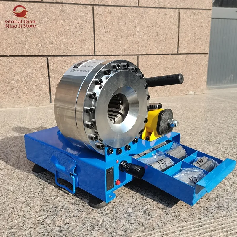 Portable Small-sized Manual Hydraulic Pipe Crimping Machine Explosion-Proof Oil Pipe Locking Tool for Plumbing And Engineering