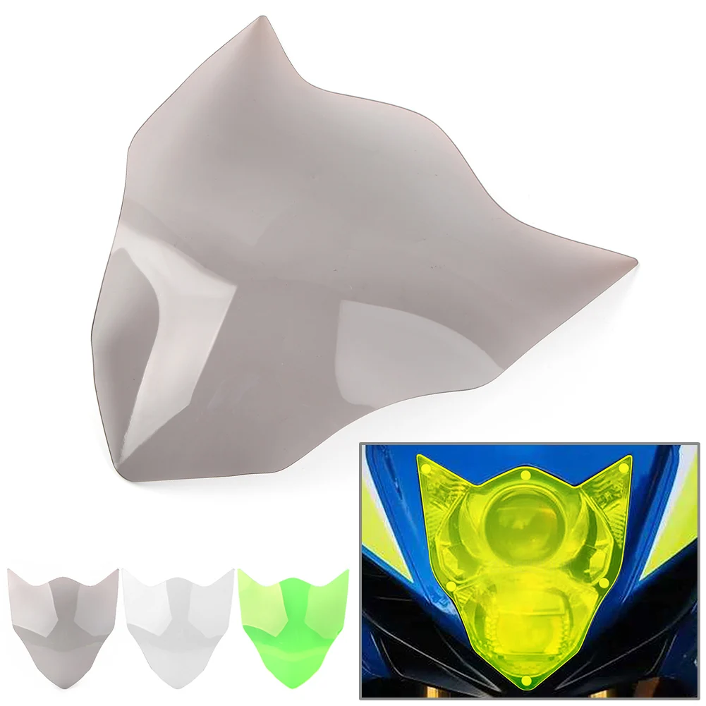 1Pc Motorbike Headlight Guard Shield Screen Lens Protector Cover For SUZUKI GSX-R600 GSXR 600 2014 2015 2016 2017 2018 2019 2020