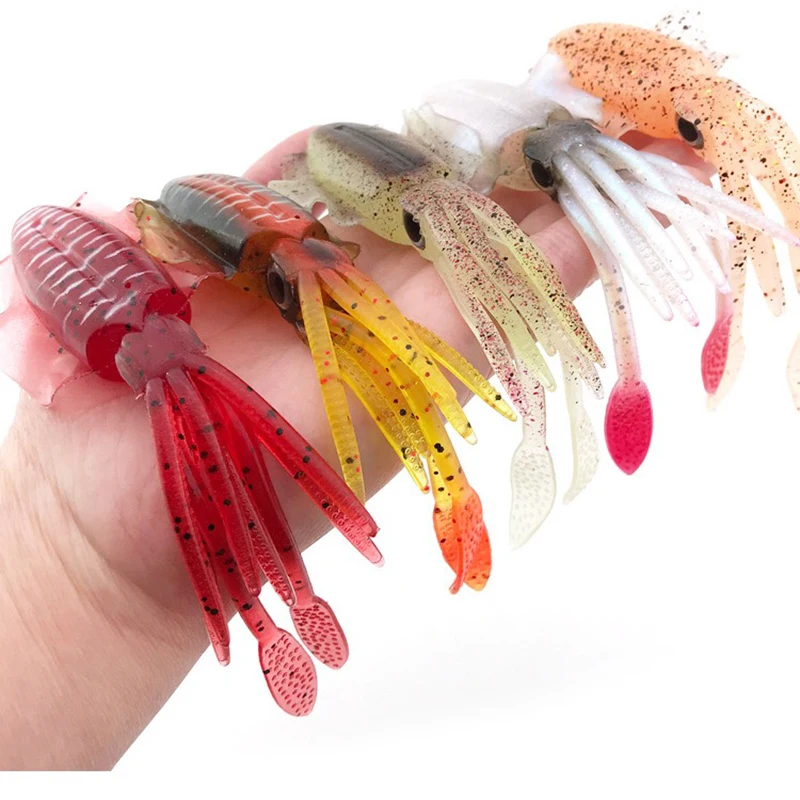 Jig Cabeza de Pulpo biomimético para pesca en barco y aguas profundas - imagen 4