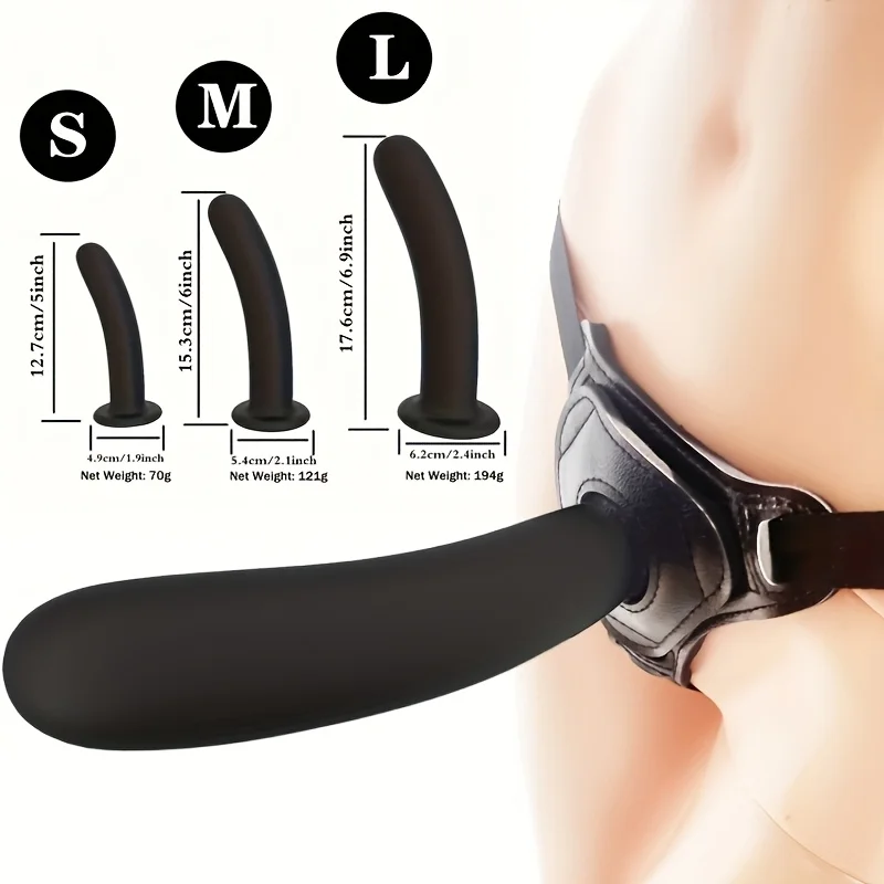 Silicone Strap-On Set Smooth fake penis Wearable sex Toy for Women lesbian Erotic Strap On Dildo Pants Adult Sex Shop