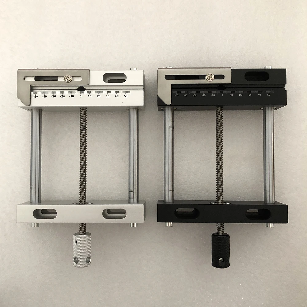 Imagem -02 - Alumínio Flat Tongs Vice Vise Parallel-jaw Parafuso Fixture Plain Vise Faça Você Mesmo Madeira e Metal Working 140 mm x 320 mm Qgg