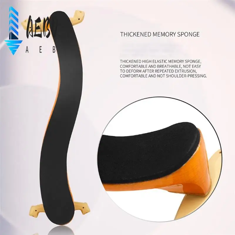 

AEB0-IRIN Регулируемая классическая кленовая подставка для скрипки 4/4 с губчатой подкладкой для скрипки