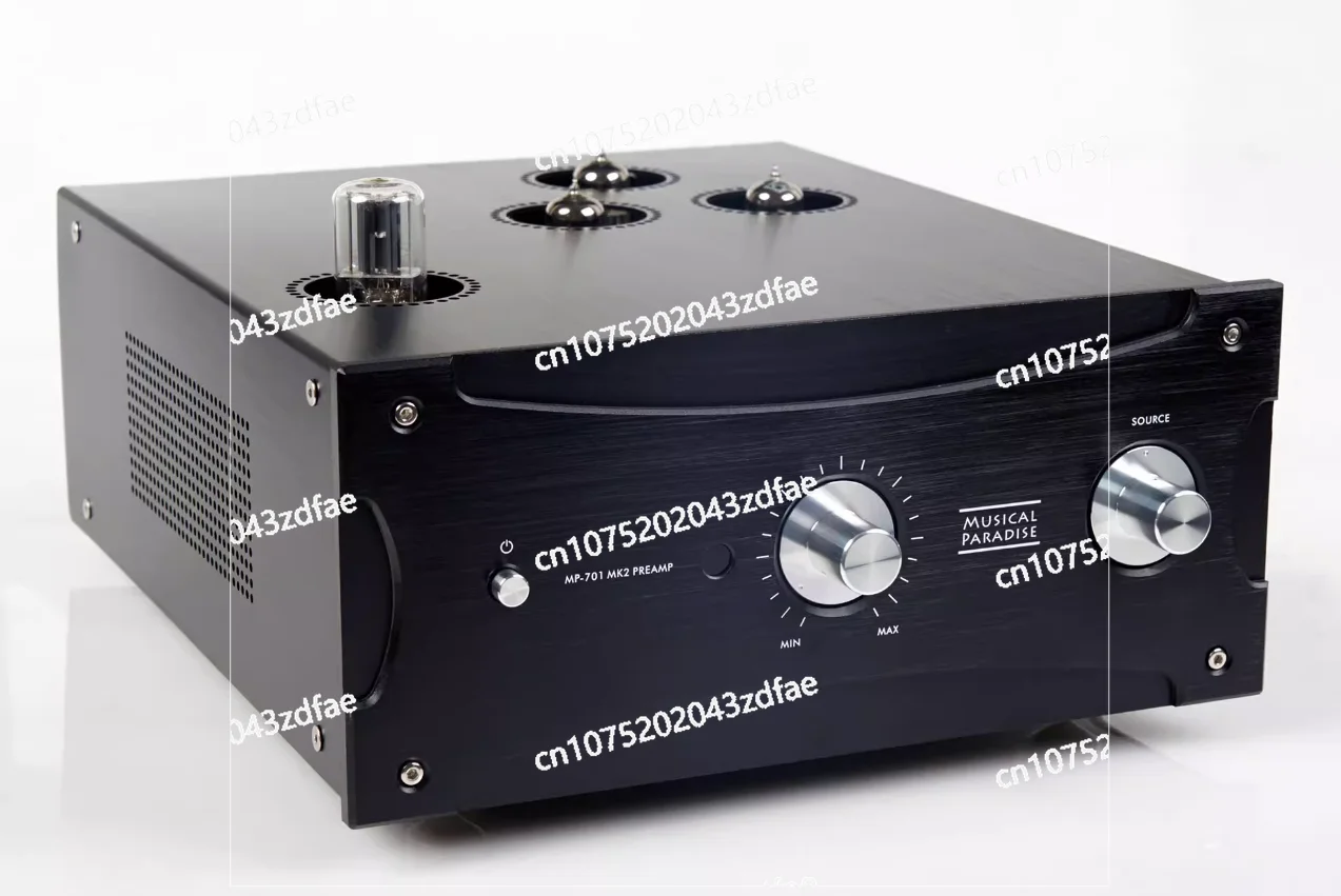 Musical Paradise MP-701-MK3 Tube Amplifier Preamplifier Subwoofer Bass Preamp DIP Gain Switch with remote control