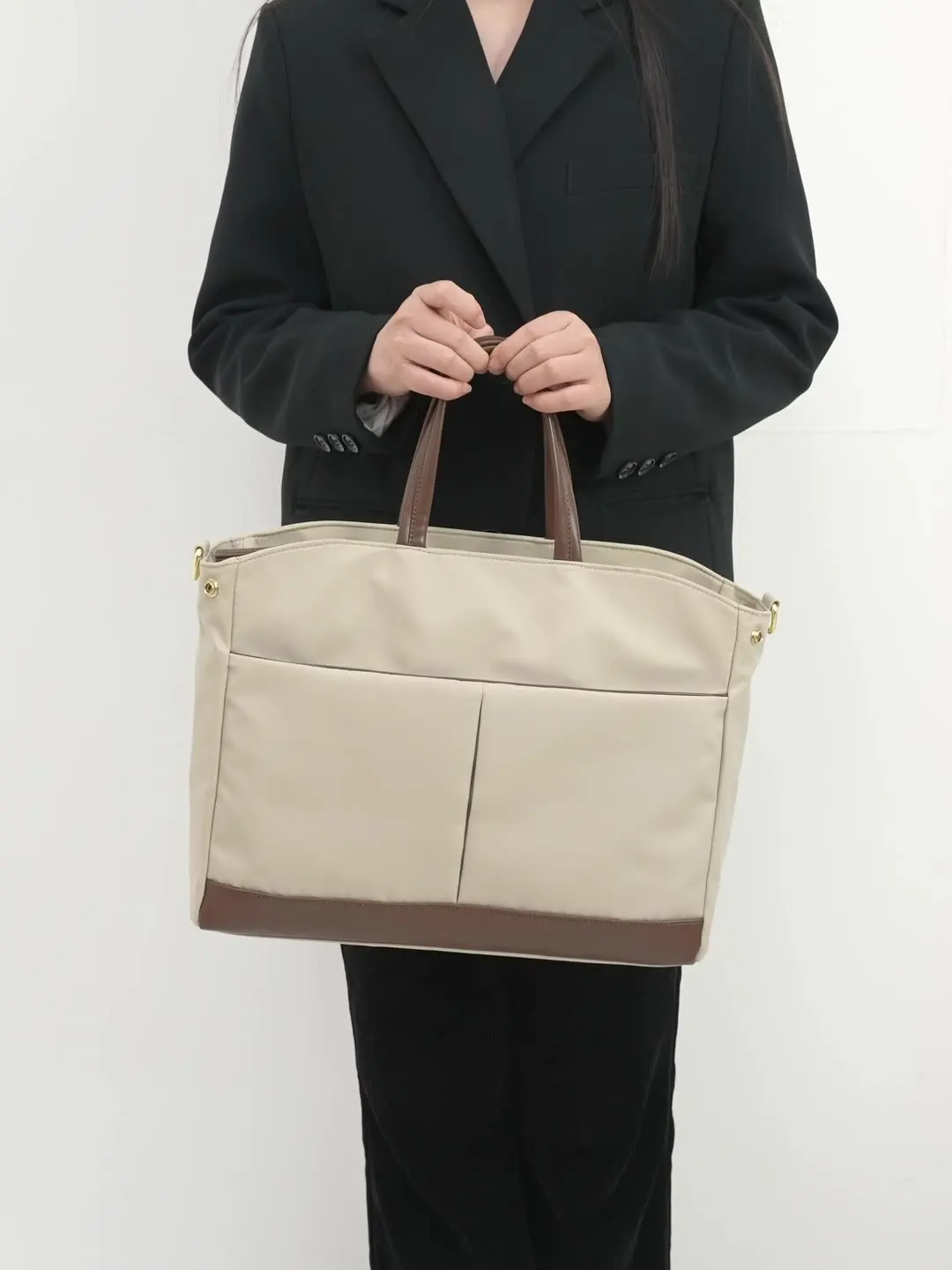 Tote Bag Zipper Shoulder Bag Faux Leather Purses Satchel for Women Casual Handbag Work Dating College