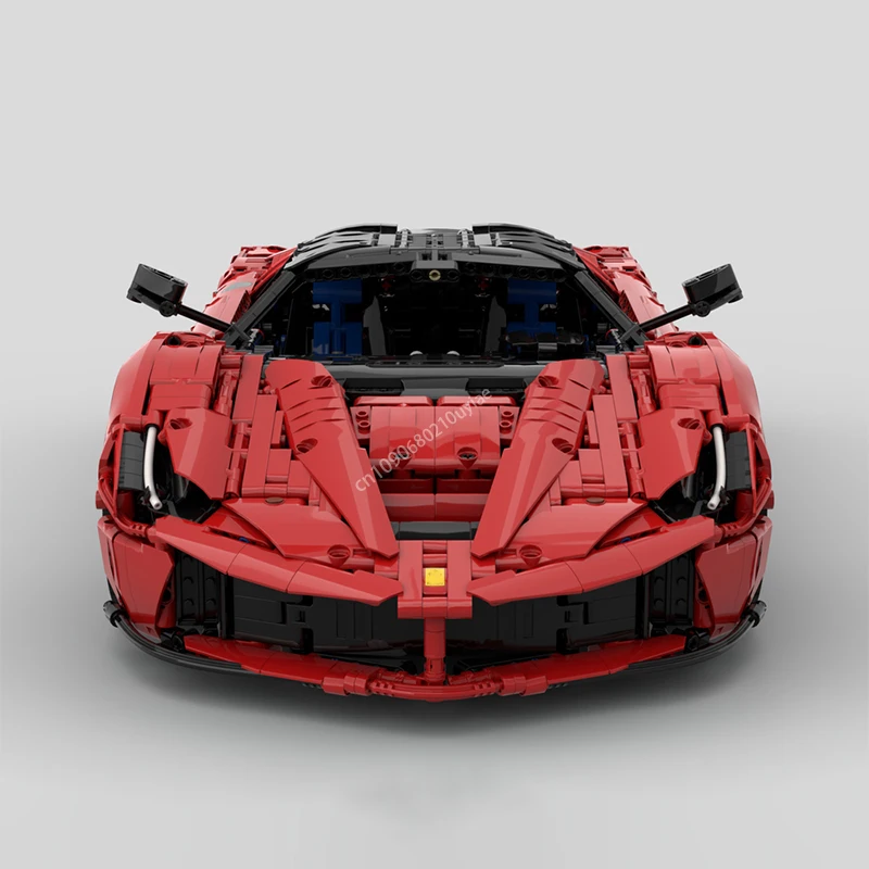 3636pcs Moc Technical Compatible 42143 Ferraried LaFerrari  Supercar Building Blocks Car Model Bricks Adult Kids Christmas Gifts