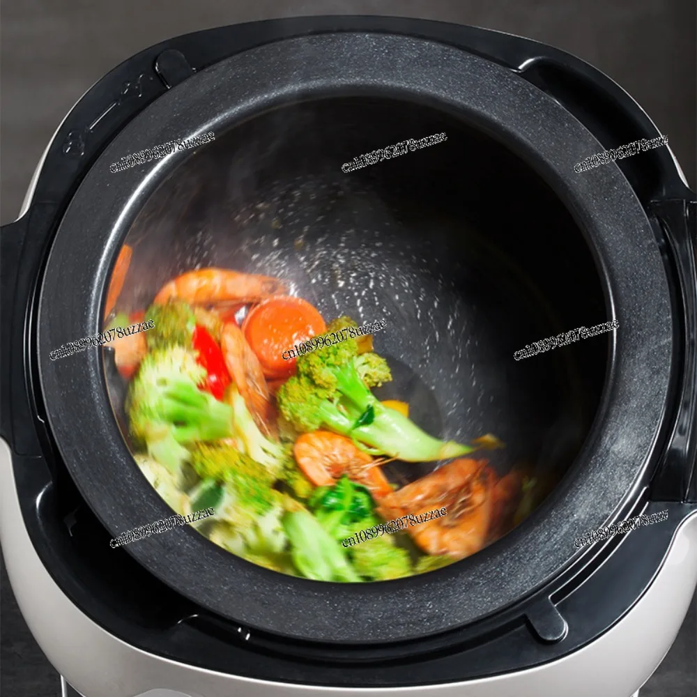

Многофункциональная барабанная кухонная машина: полностью автоматический интеллектуальный робот для приготовления жареного риса для дома и коммерческого использования