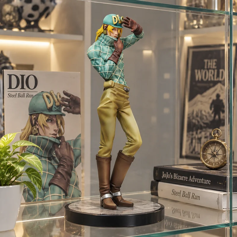 Anime Jojos Bizarre Adventure Diego Brando Action Figure Desktop Display Collection Model Decoration For Anime Fans