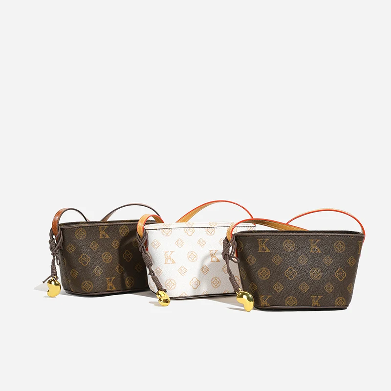 

Trendy Casual Crossbody Handbag With Letter Logo Vintage Style For Women Simple Leather Commuter Bag