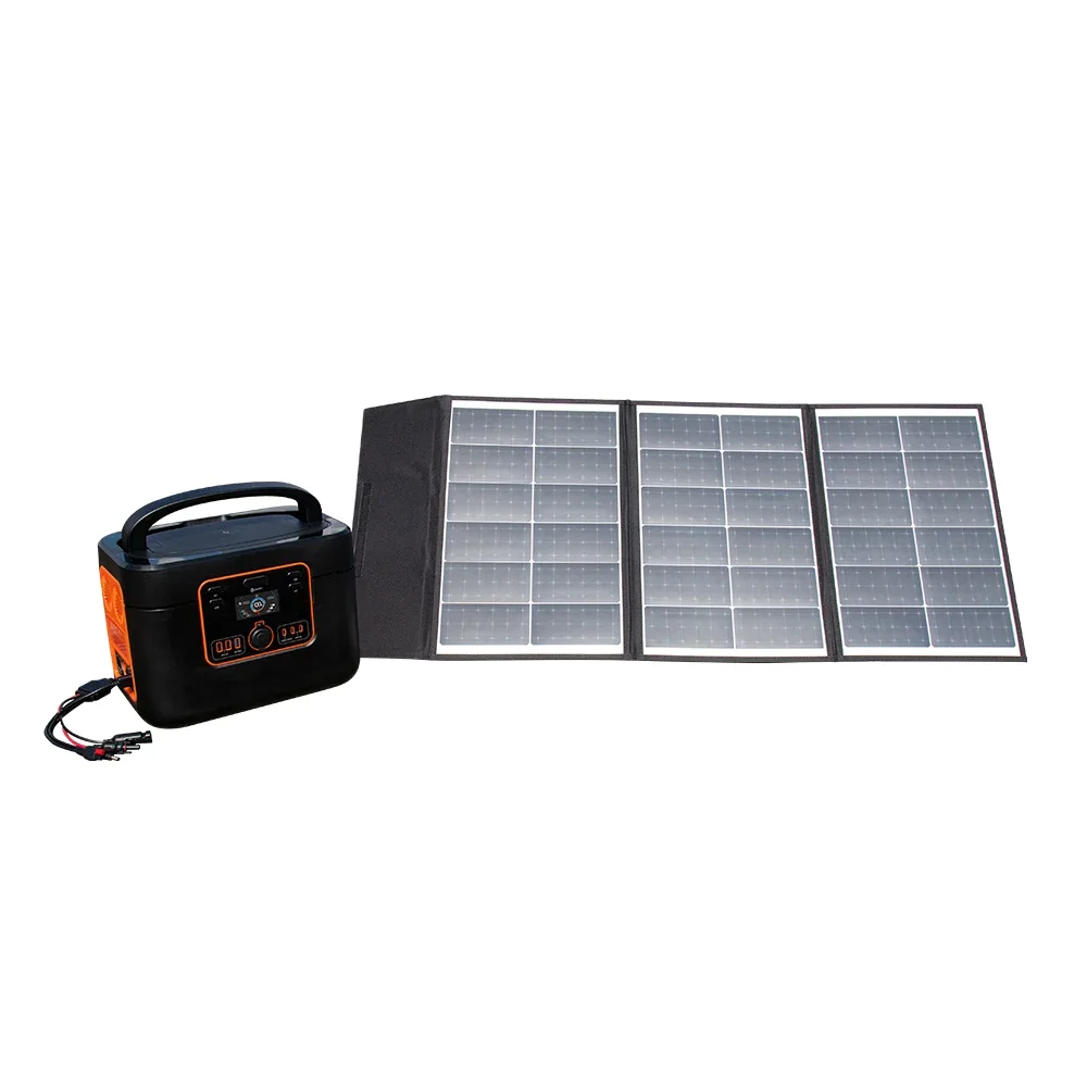 100W Portable Folding Outdoor Camping Monocrystalline Silicon Foldable Solar Panel