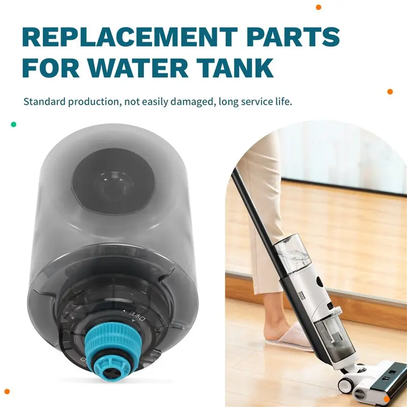 B59B Replacement Clear Water Tank Assembly for JONR ED12/ED12 PRO Vacuum Cleaner, Easy Install Plastic