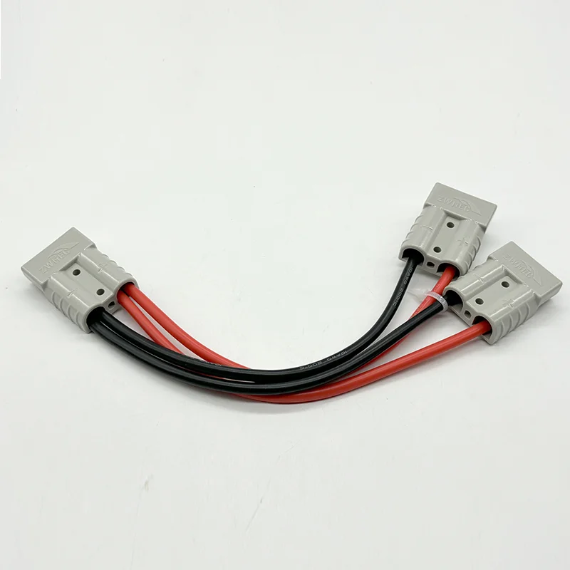 50A 10awg/120A 8awg 1to2 الفاصل 30 سنتيمتر سلك موصل عالية الحالي البطارية الشمسية تمديد كابل شحن #6