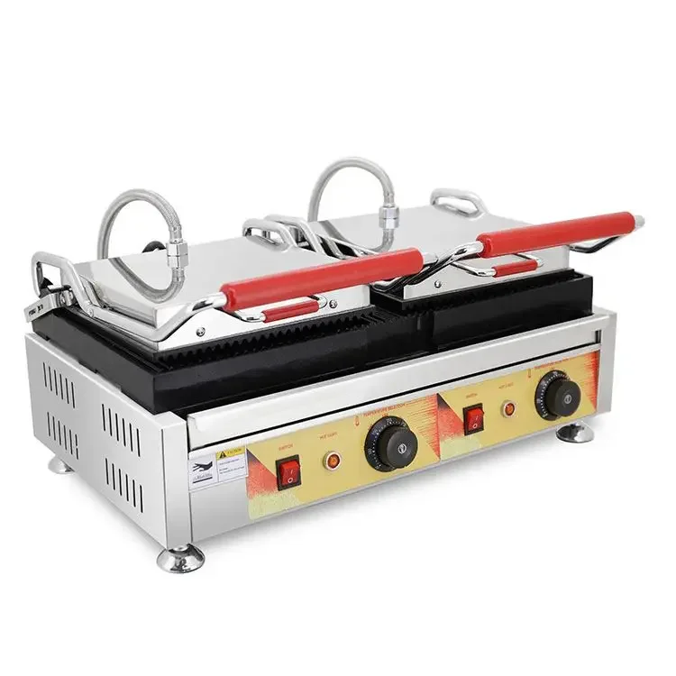 Buzzer Toaster Pan Hamburger Pita Bread Oven Heater Commercial Kitchen Appliance