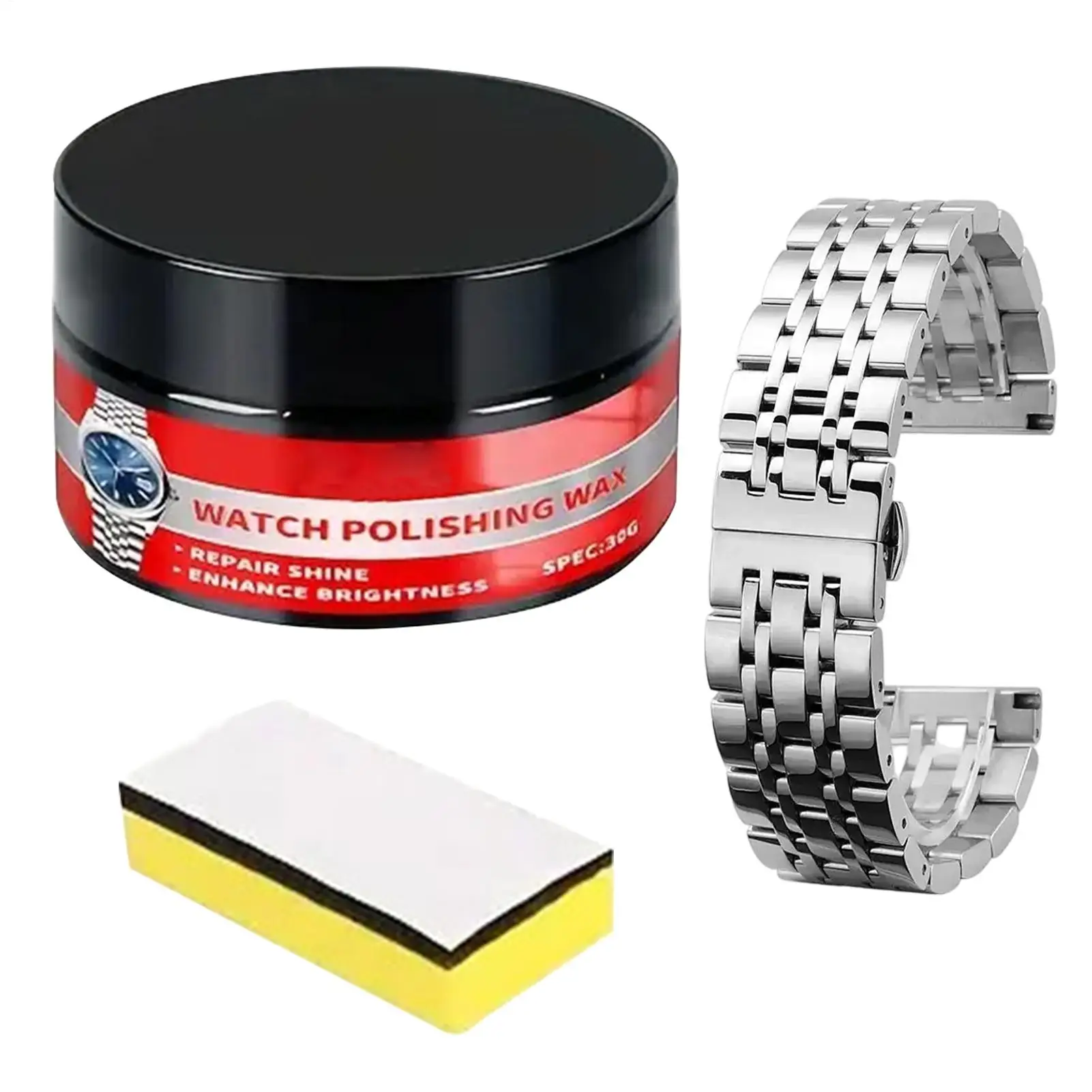 Instant Watch Polishing Paste-Metal Frame Renewal Cream,Strap and Screen Scratch Repair,Metal Jewelry Repair,Repair Tools & Kits
