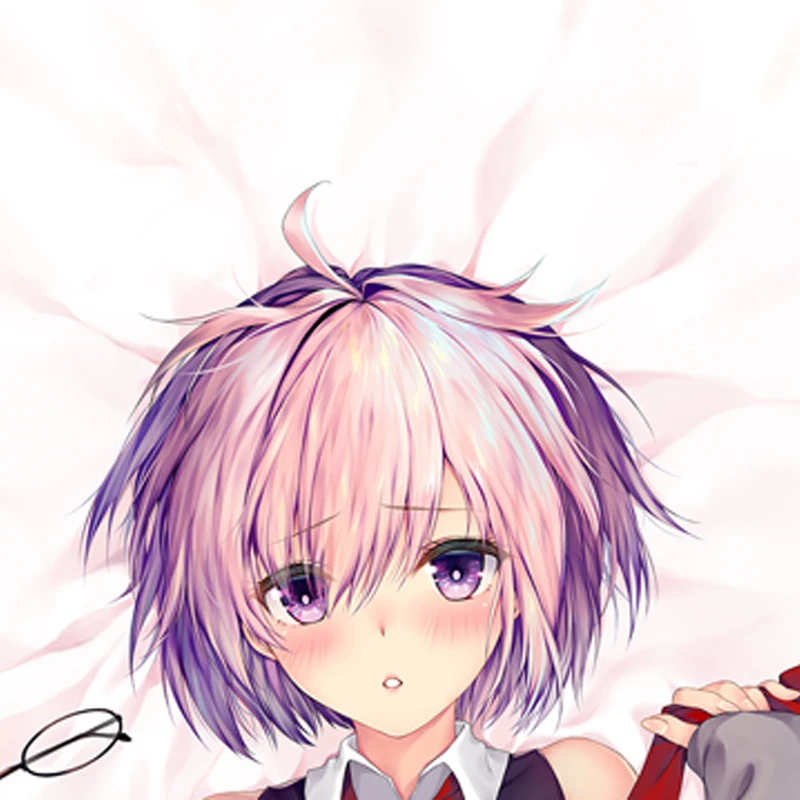

Dakimakura Anime Pillow Case Mash Kyrielight Double-sided Print Of Life-size Body Pillowcase Gifts