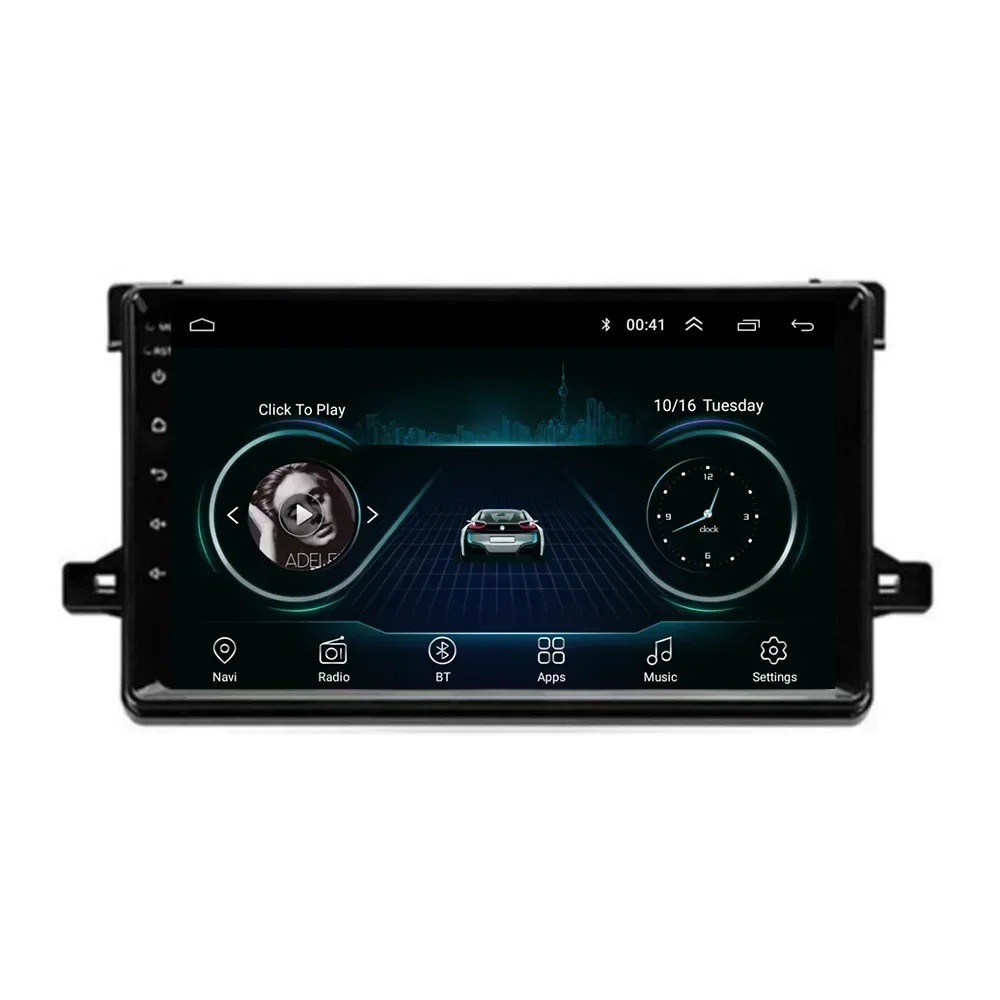 2 Din Android 13 Car Stereo Radio DVD GPS Multimedia Video Player 5G WiFi Camera DSP Carplay For Toyota Prius XW50 2015-