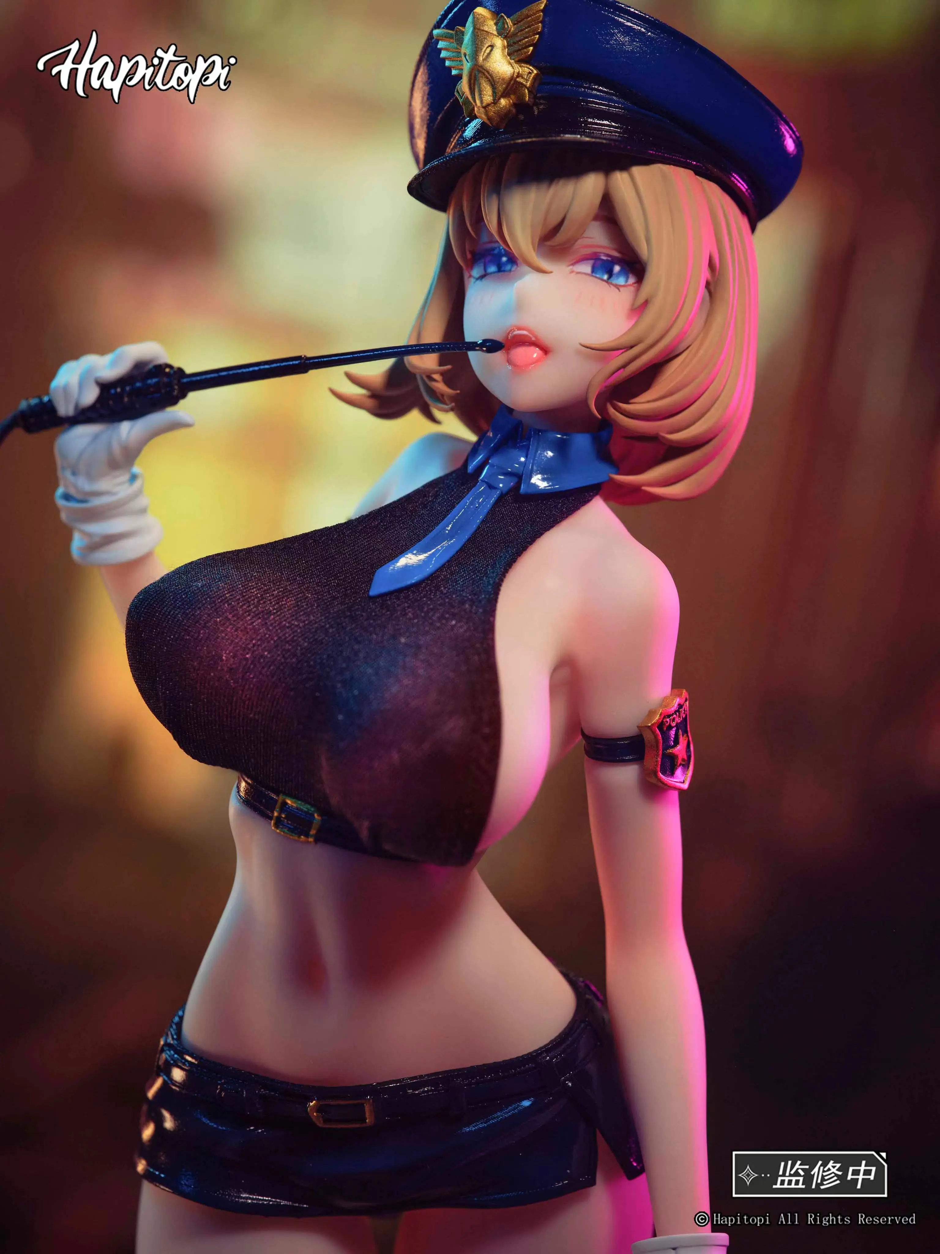 متوفر في المخزون Uitopi 1/6 Zui E Du Shi Vice City أنثى الشرطة Fione Floralia مثير فتاة 27 سنتيمتر دمية شخصيات كرتونية دمى هدايا نماذج PVC