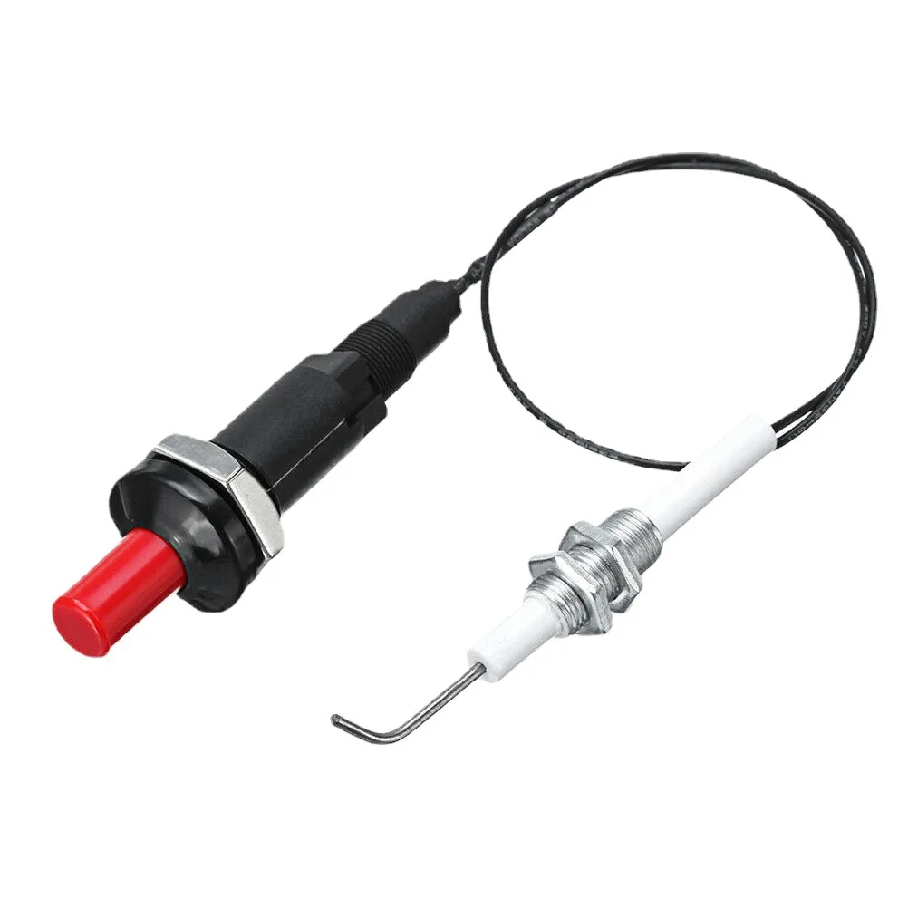 Universal Piezo Spark Ignition Set With 30cm Cable Push Button Igniter For Gas BBQ Home Appliance Accessories