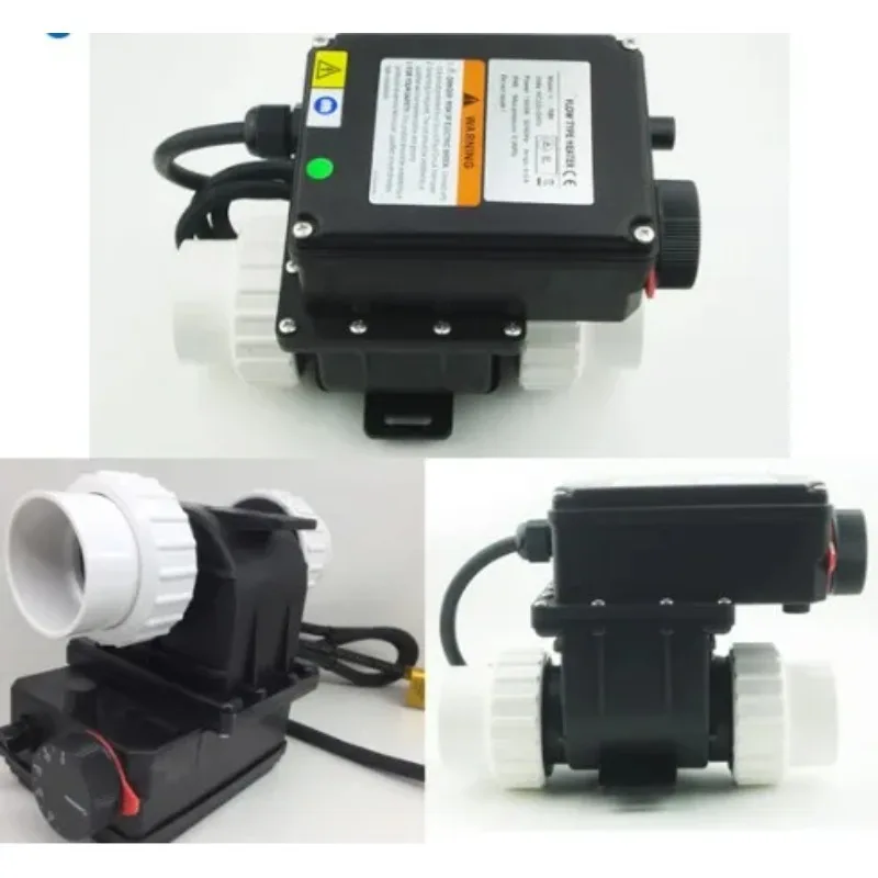 H20-RS1 2KW/2000W Electric Spa Heater with Thermostat Heat Exchanger for Bathtub Pool Pond
