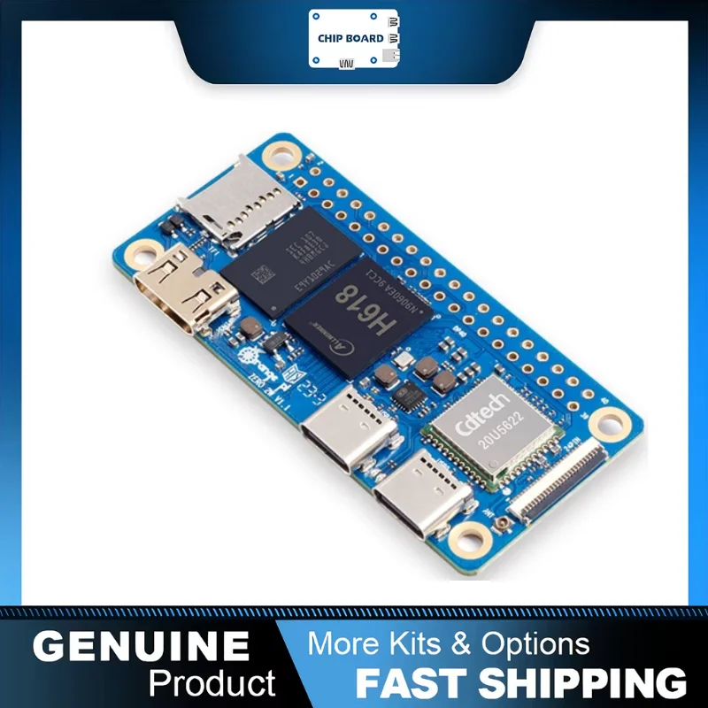 Orange Pi Zero 2 W 4GB RAM DDR4 Mini PC Allwinner H618 Orange Pi Zero 2W WiFi Bluetooth SBC Single Board Computer Zero2W
