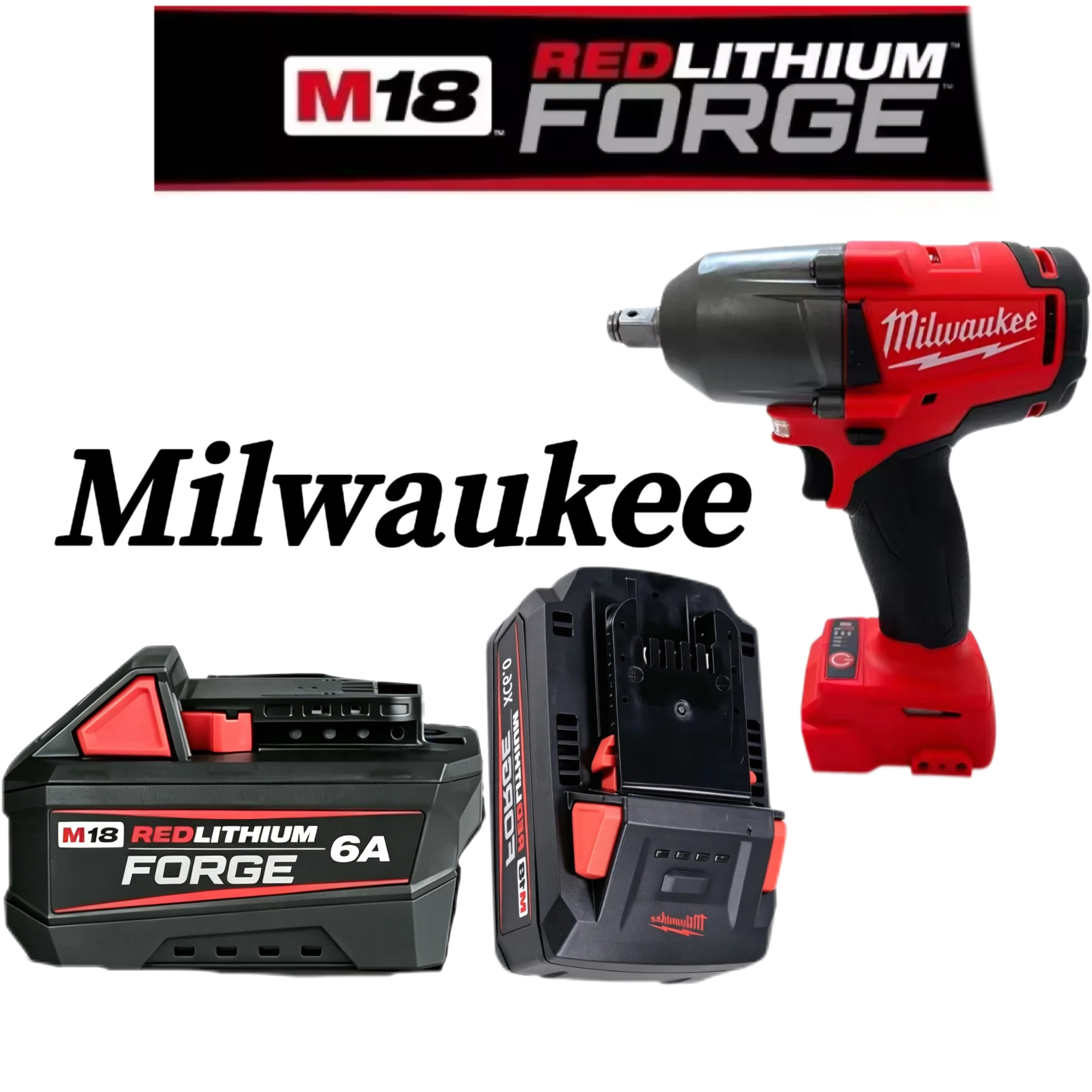 

New 100%Original Milwaukee M18Battery Suitable for FORGE XC6.0 Model Products Lithium-ion Battery Voltage 18V, Model 48-11-1861