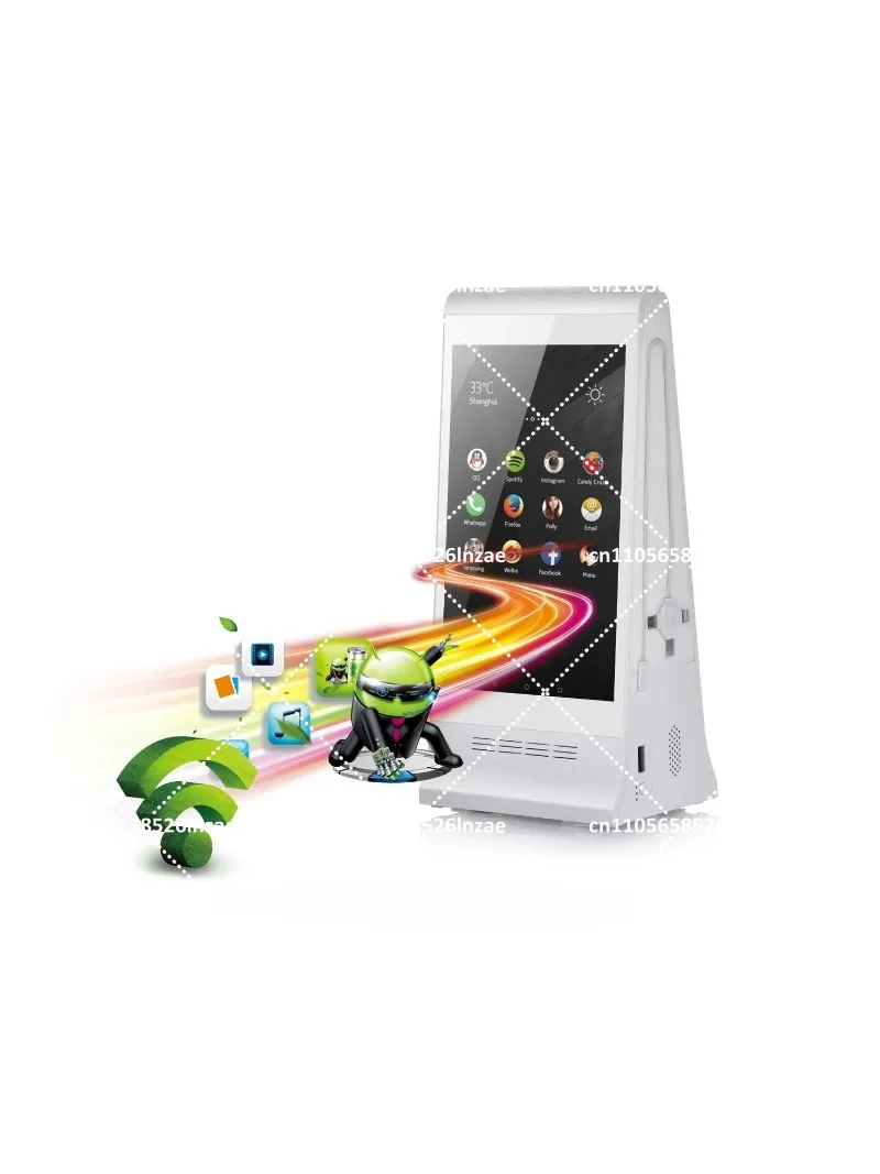 Smart Android 7.1 Call Ordering All-in-One Restaurant Double-Sided Advertising Playback Machine