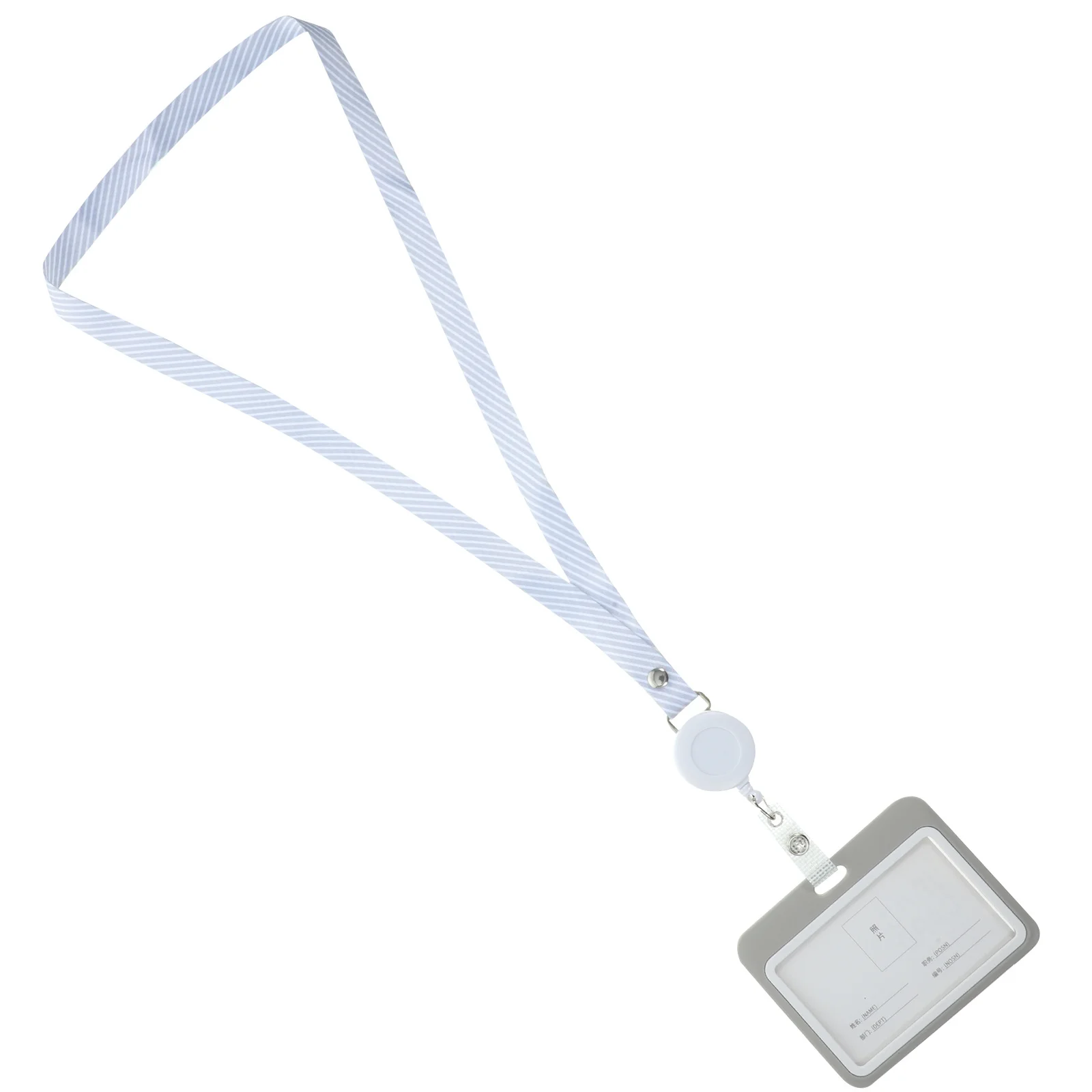 2pcs Chest Badge Lanyard Horizontal Id Badge Sleeve Slim Card Protectors For Credit Cards Name Cards Game Pictures Storage