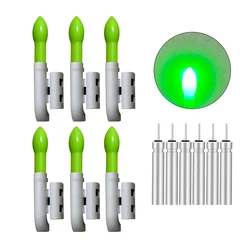 6PCS Electronic Light Stick+6CR425 Ocean Sea Fishing Fish Attracting Light Stick Bright Stick Luminous Fishing Tools Accessories