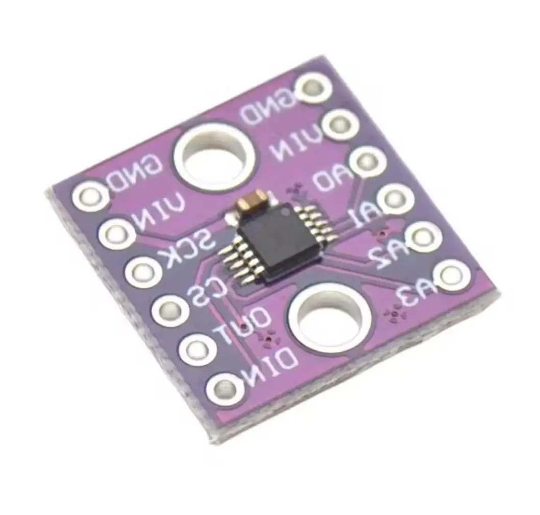 ADS1118 16 Bit ADC SPI Communication Module Development Board