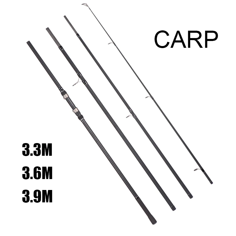 

3.0M 3.6M 3.9M 4 Pieces Carp Fishing Rod Spinning Travel Surf Rod 30-150g Carbon Distance Throwing Freshwater Saltwater Rod