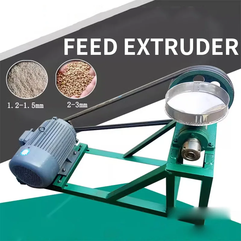 Equipo extrusor de alimentos Tilapia inflada de alta eficiencia y bajo precio/máquina flotante para fabricar pellets de alimento para peces para estanque de peces Aquafarm