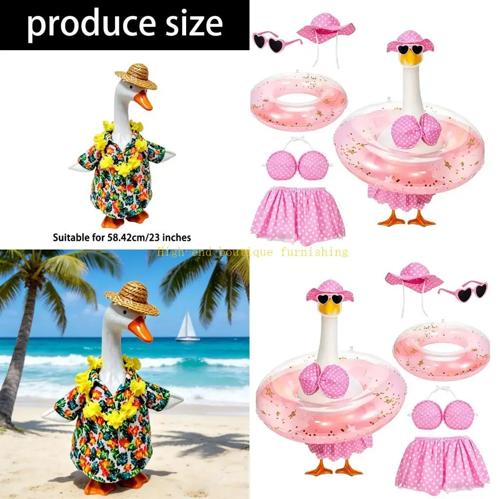 L9NB Lovely Water Themed Collection For 23 Inch Outside Figure Bird