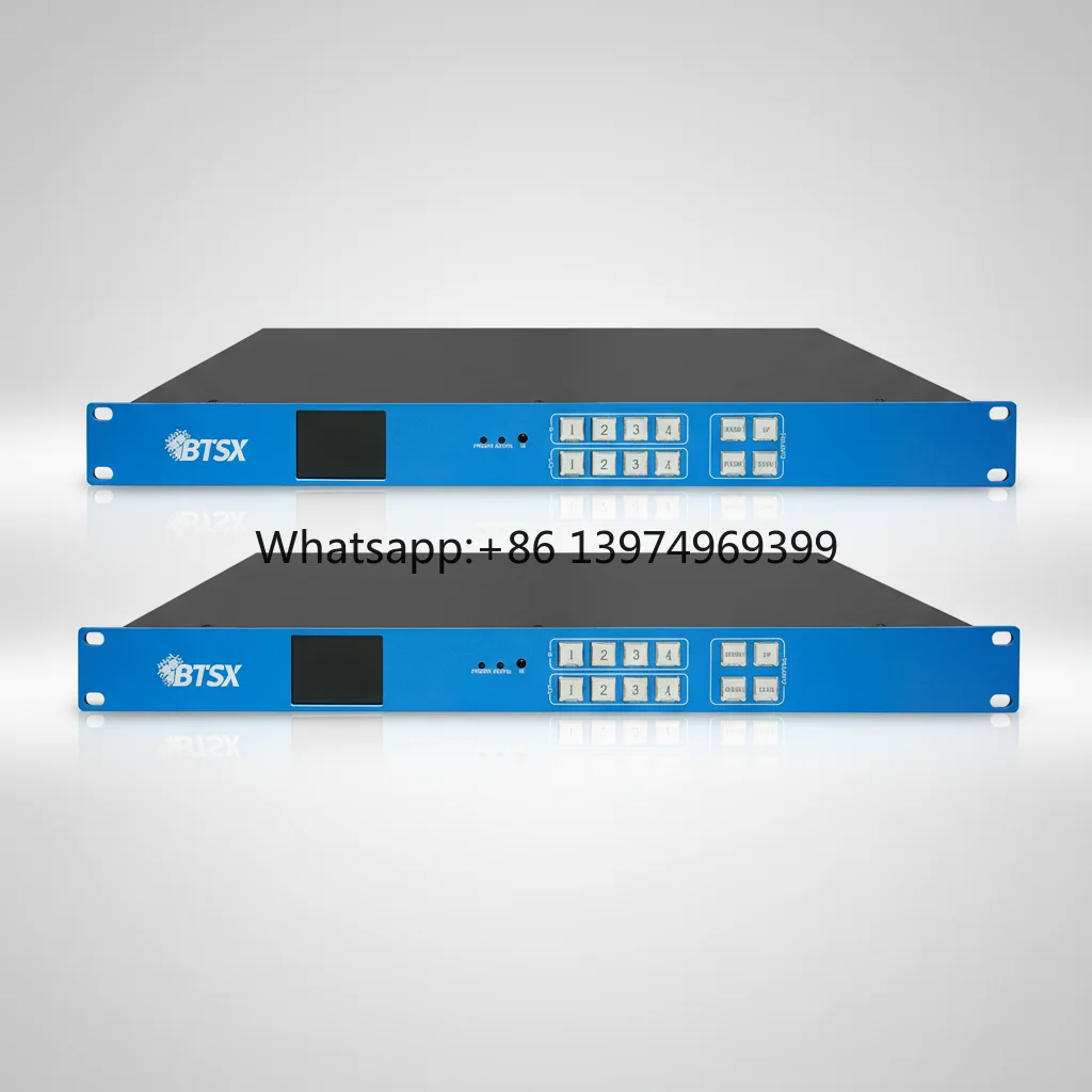 Bitvisus 4 Inputs 4 Outputs HDMI 4K Video Wall Display Matrix 3x1 4x1 Video Processor Switchers 2x2 1x4  Video Wall Controller