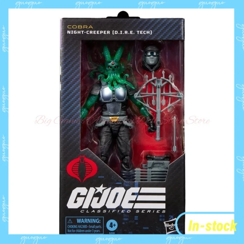 

【In-stock】Hasbro G.I. Joe Classified Series Cobra Night-Creeper (D.I.R.E. Tech) 6-inch Action Figure