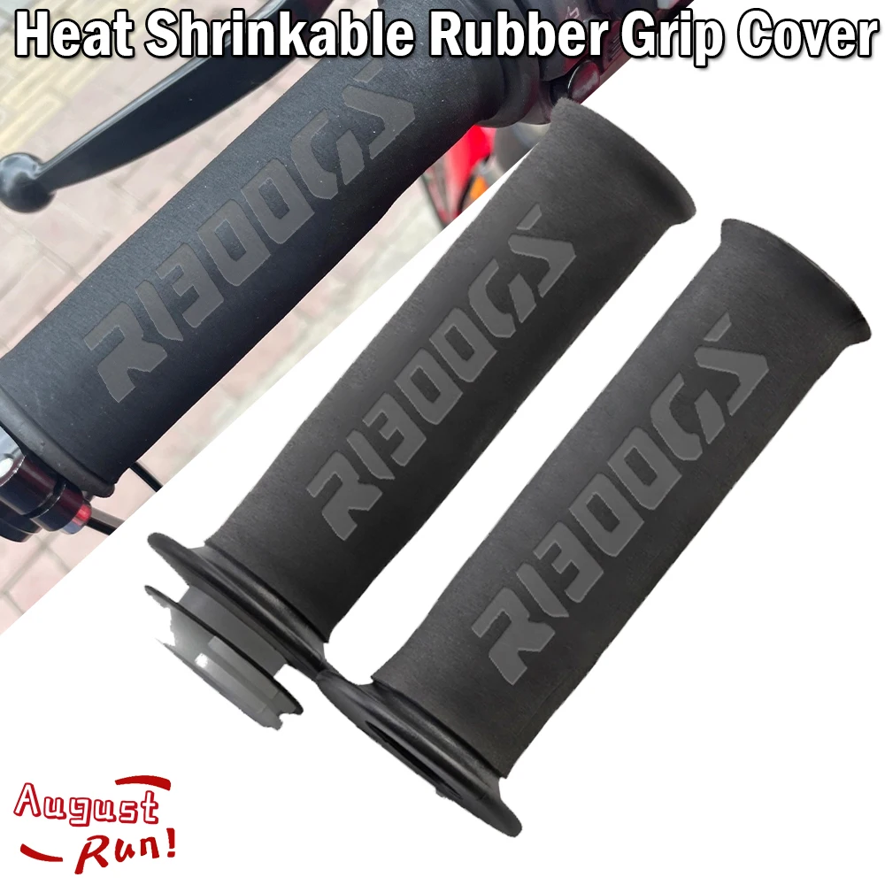 For BMW R1300GS R 1300 GS R1300 GS ADV 2023 2024 Motorcycle Universal Heat Shrinkable Grip Cover Non-slip Rubber Grip Glove