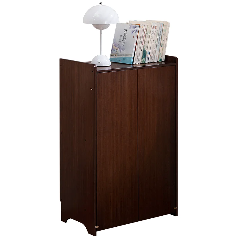 Bamboo Adjustable Foldable Desk with Hidden Storage for Small Space Home Office Bedroom Dining Computer Desk Mid Century Design
