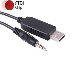 FTDI USB to 3.5mm Stereo Jack RS232 Serial Programming Cable for ICOM Radios IC-F3 IC-F3GT IC-F10 478