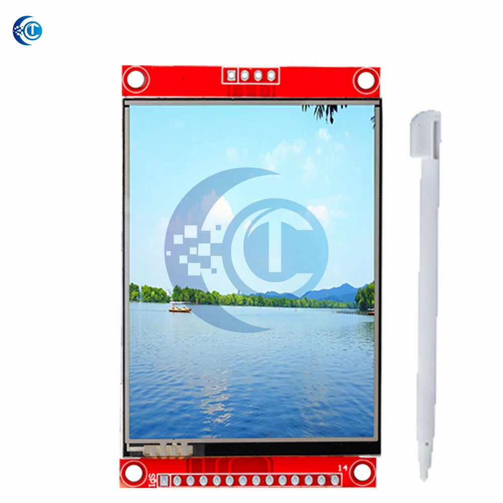 Modulo porta seriale LCD TFT SPI da 2,8 "240x320 con adattatore PCB Micro SD ILI9341 / ST7789V 5 V/3,3 V Display a LED da 2,8 pollici per Arduino