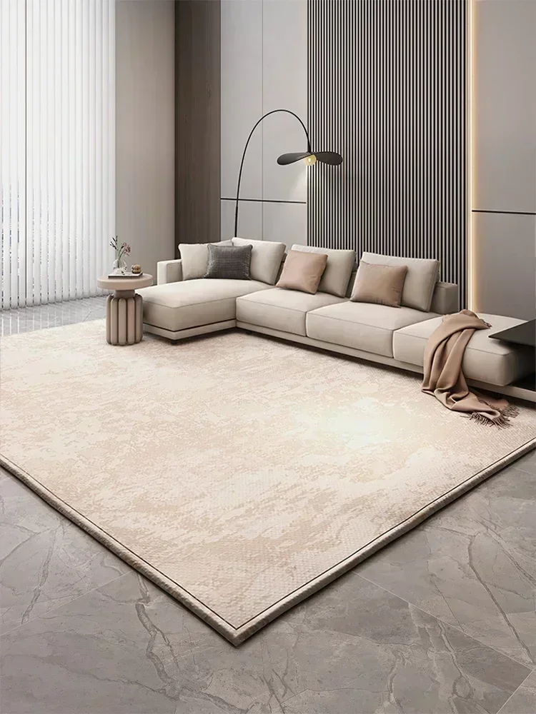 Carpet for Living Room Large Bedroom Carpets Bedside Floor Mat Abstract Gray Rug Minimalist Home Decoration Rugs Indoor 거실 카펫