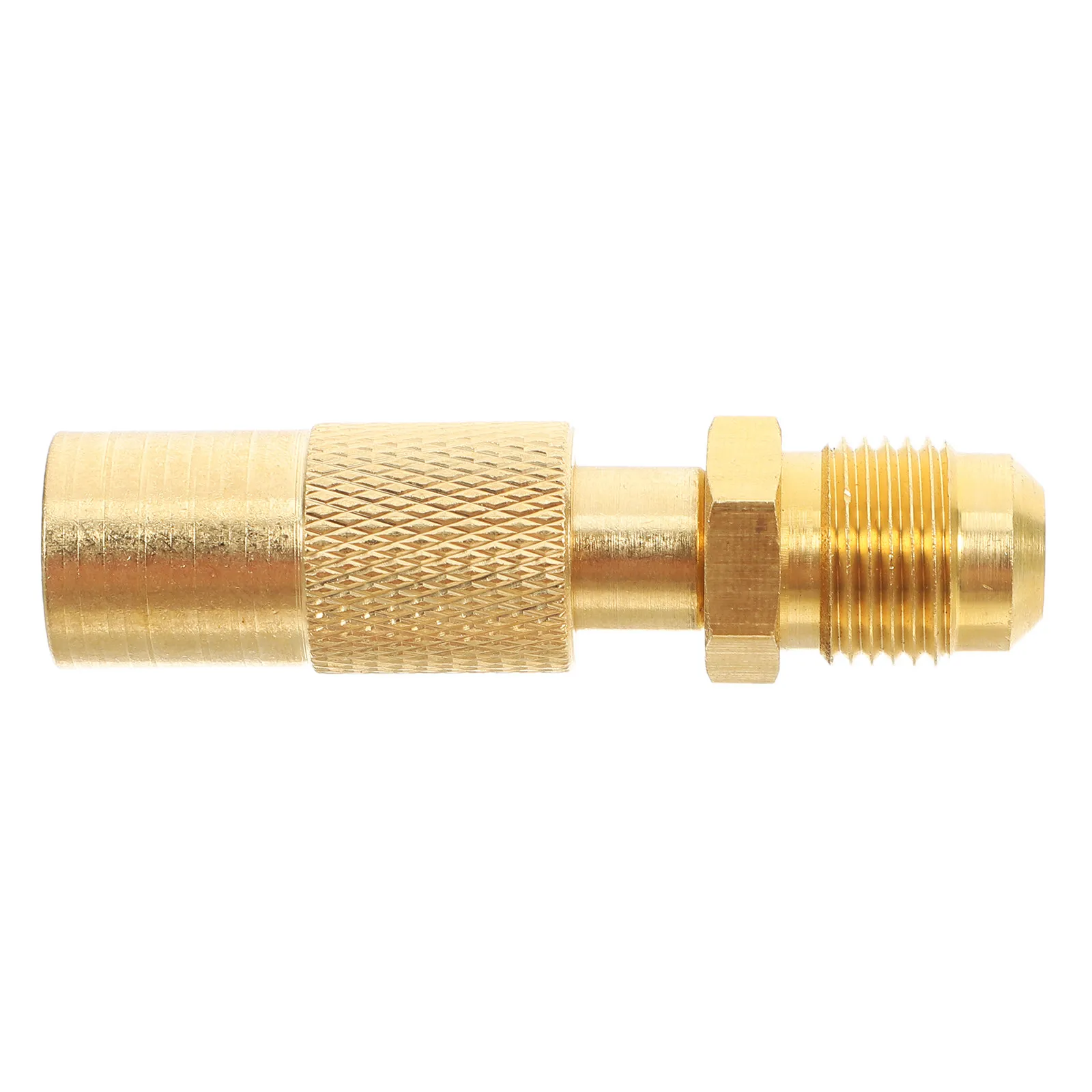 Propane Burner Adapter 17 Inch 22 Inch Brass Low Pressure Gas Hose Connector for RV Trailer Outdoor