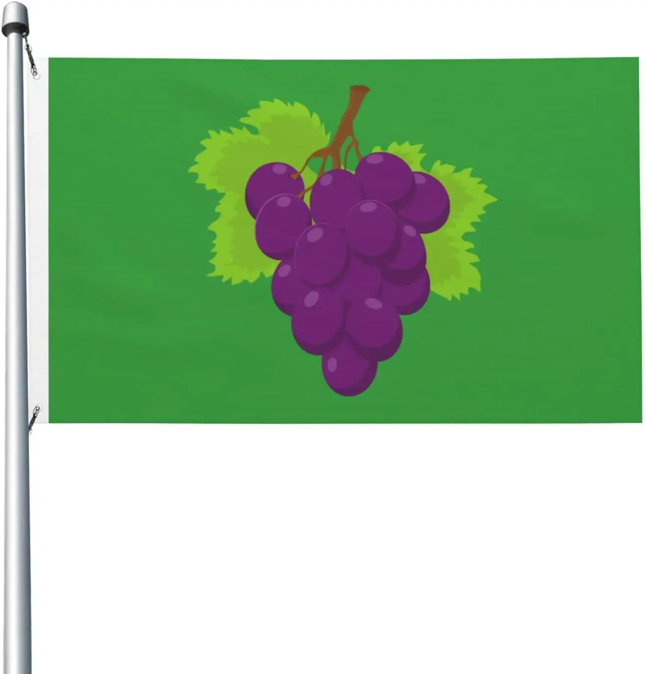 Flagicts 100% Polyester Grape Fruit Flag