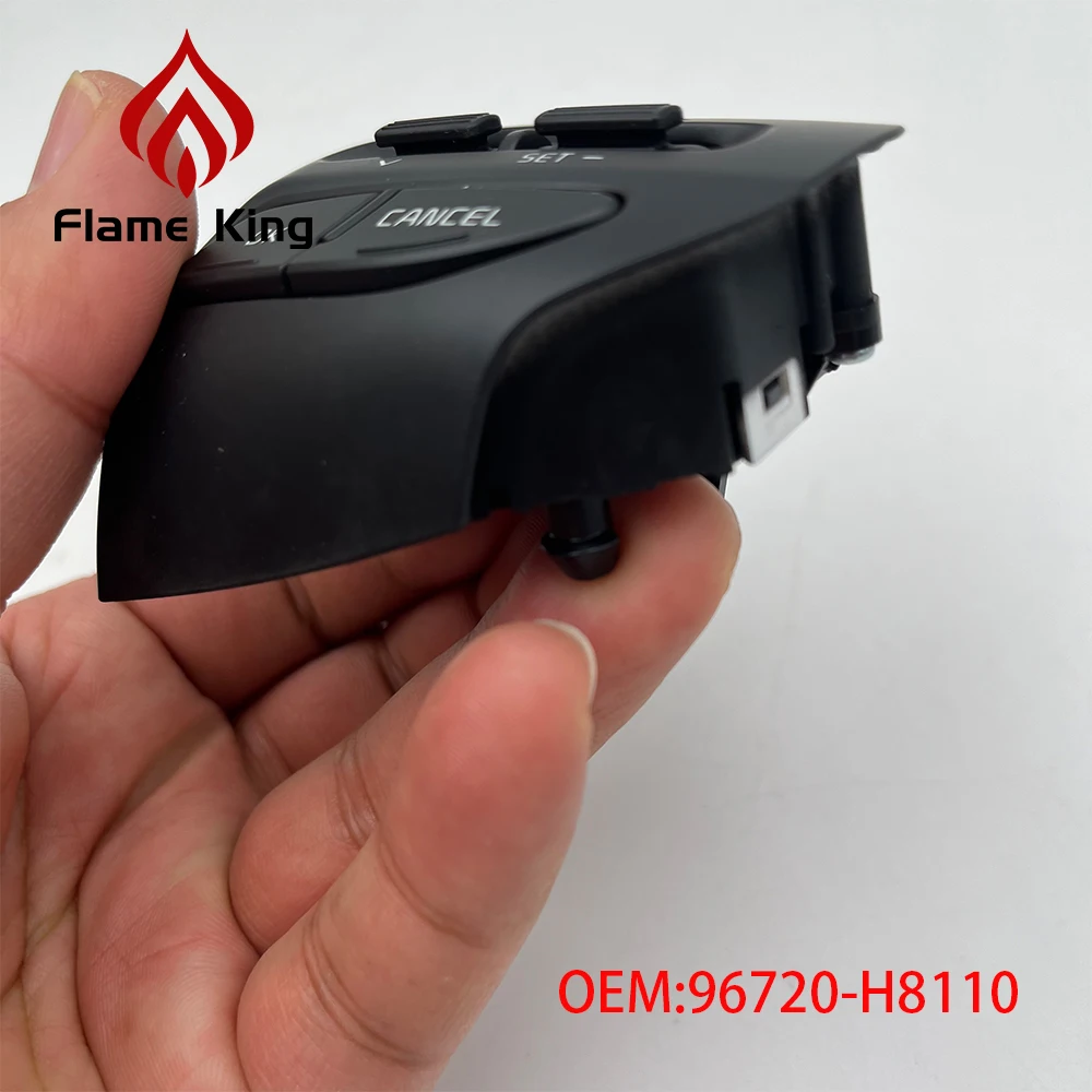 Flame king for KIA PICANTO RIO MORNING 2018 OEM Auto Cruise Control Switch Wire Set No-Heated 96720 G6110 56190 H8110