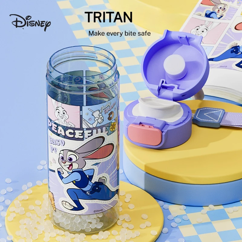 Disney Water Bottle for Primary School Children Unisex Summer Water Bottle Direct-Drink Cup Sports Water Bottle